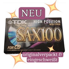 TDK SA-X100 EB - High Position (Type II)▪︎Nuovo & IMBALLO ORIGINALE▪︎ Saldato