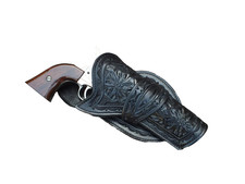 Western Leather Holster Leather Gun Revolver Western Pistol Cowboy Hand Tooled