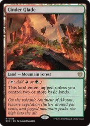 Cinder Glade (146/206) Commander: Lorwyn Eclipsed