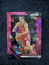 Panini 2018-19 Prizm Ryan Anderson Houston Rockets #64 Pink Cracked Ice Prizm