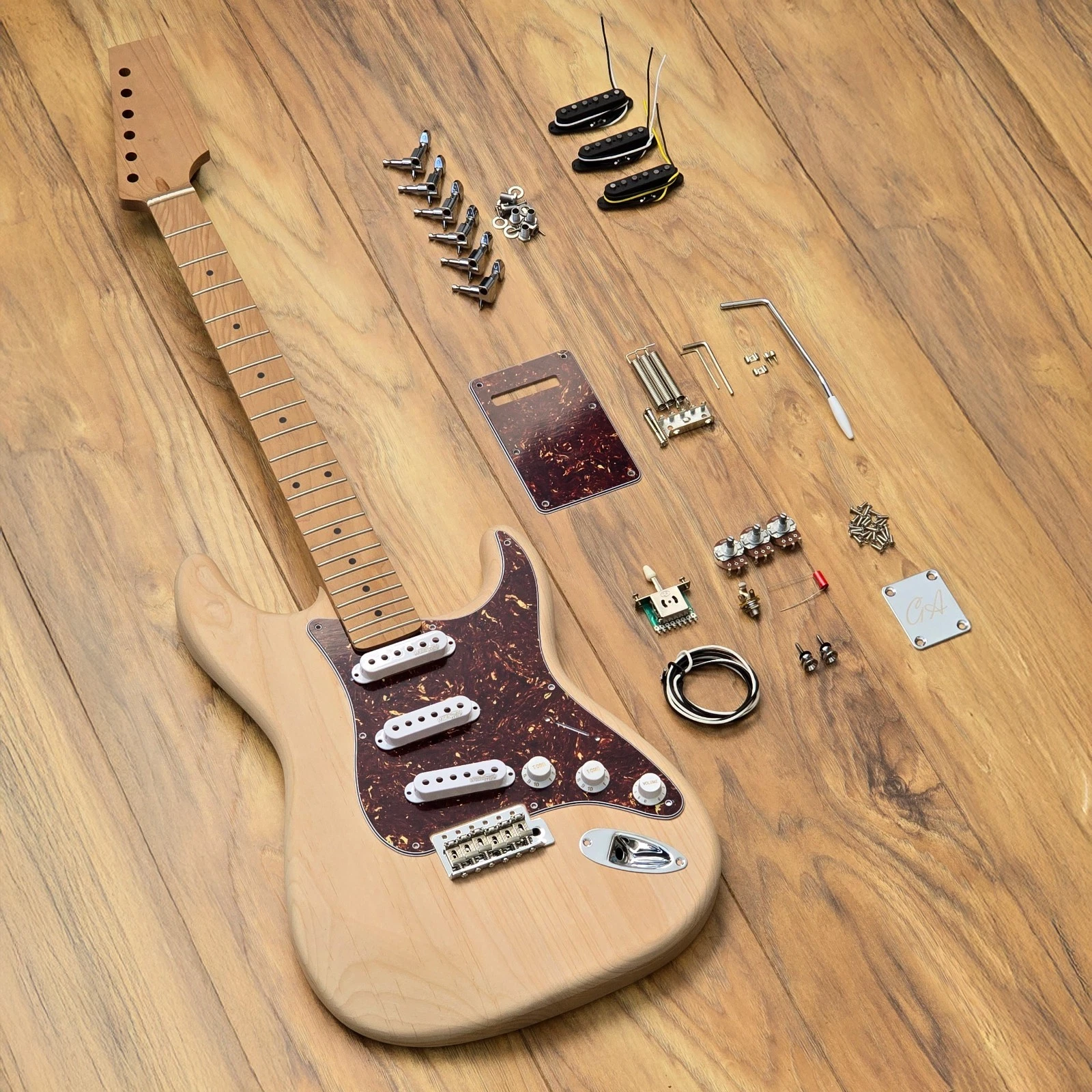 The Blank Slate Kit - Unfinished Alder Body