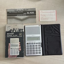 Sharp Elsi Mate EL-620 Voice Synthesized Calculator Vintage Japan Pet Shop Boys