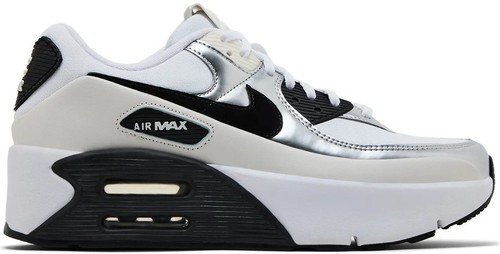 Level SS/New - Nike Air Max 90 LV8 White Metallic Gold Black W