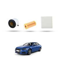 Hoffcar Wartungsset Kompatibel Mit Audi A4 (B9, 8W) 2.0 Tfsi G-TRON 125 Kw Ab