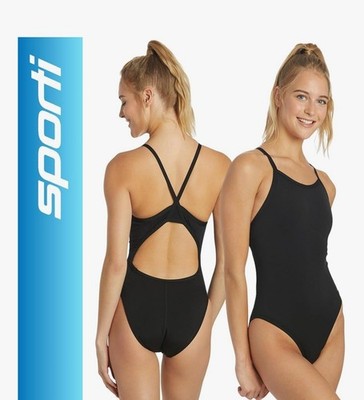 Sporti Size 30 Thin Strap Athletic One Piece Swimsuit for Women. Hydrolast...New