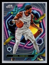 Joel Embiid Philadelphia 76ers 2023-24 Topps Chrome Cosmic #95 Refractors