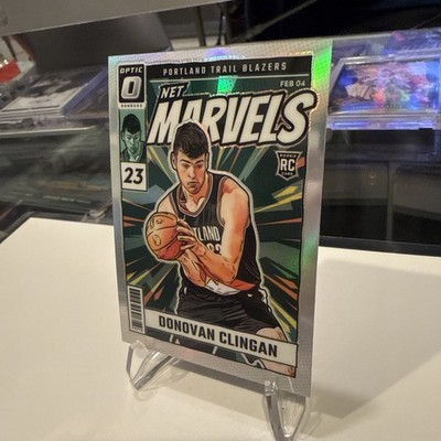 2024-25 Panini Donruss Optic Donovan Clingan SILVER Holo Net