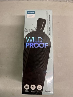 Anker Soundcore Icon+Wild Proof Portable Bluetooth Speaker~A3123011~NEW SEALED