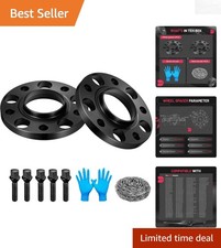 15mm Hubcentric Wheel Spacers For Bmw Forged Aluminum Set Of 2 15mm Hubcentric Wheel Spacers For Bmw Forged Aluminum Set Of 2