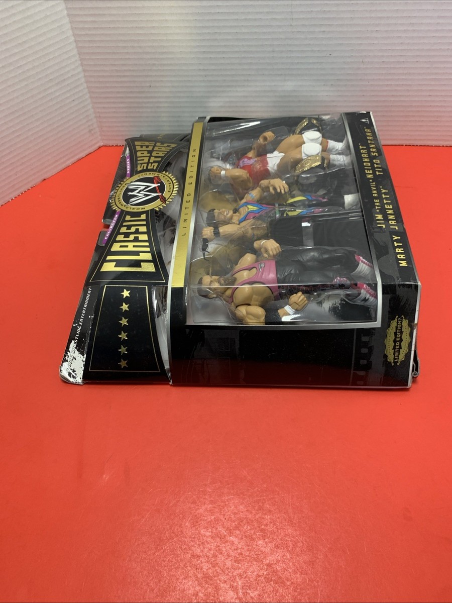 ジム・ナイトハート、マーティ・ジャネッティ、ティト・サンタナ　WWEクラシック WWE Classic Superstars Jim Neidhart Marty Jannetty Tito Santana 3