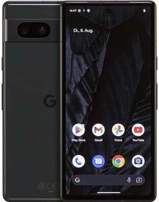 Google Pixel 7a 128GB Charcoal, Exzellenter Zustand, Display Burn-In