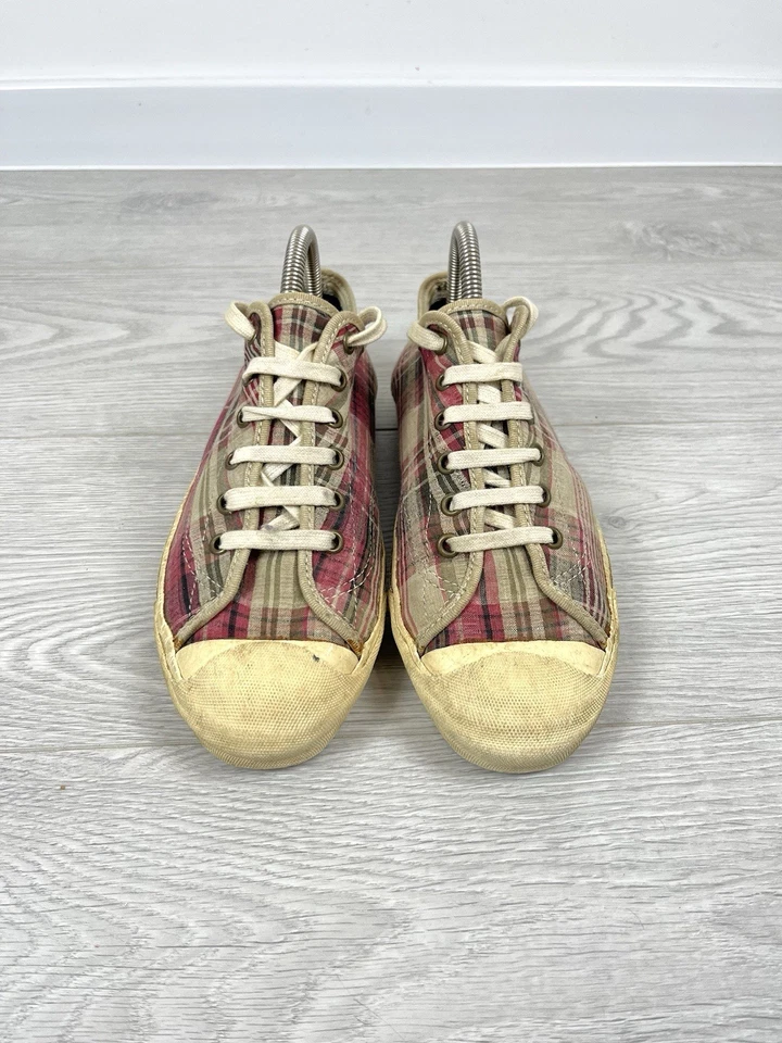 Rare baskets basses Vans vintage années 80 made in USA pointure 8,5 US femme - Photo 2/4