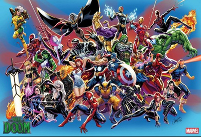 #ad The Will of Doom #1 J. Scott Campbell Variant Cover H PRESALE 12 24 25 $5.99