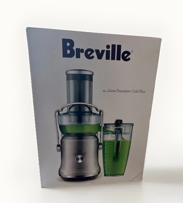 Breville Juice Fountain Cold Plus BJE530BSS Juicer Silver 70oz