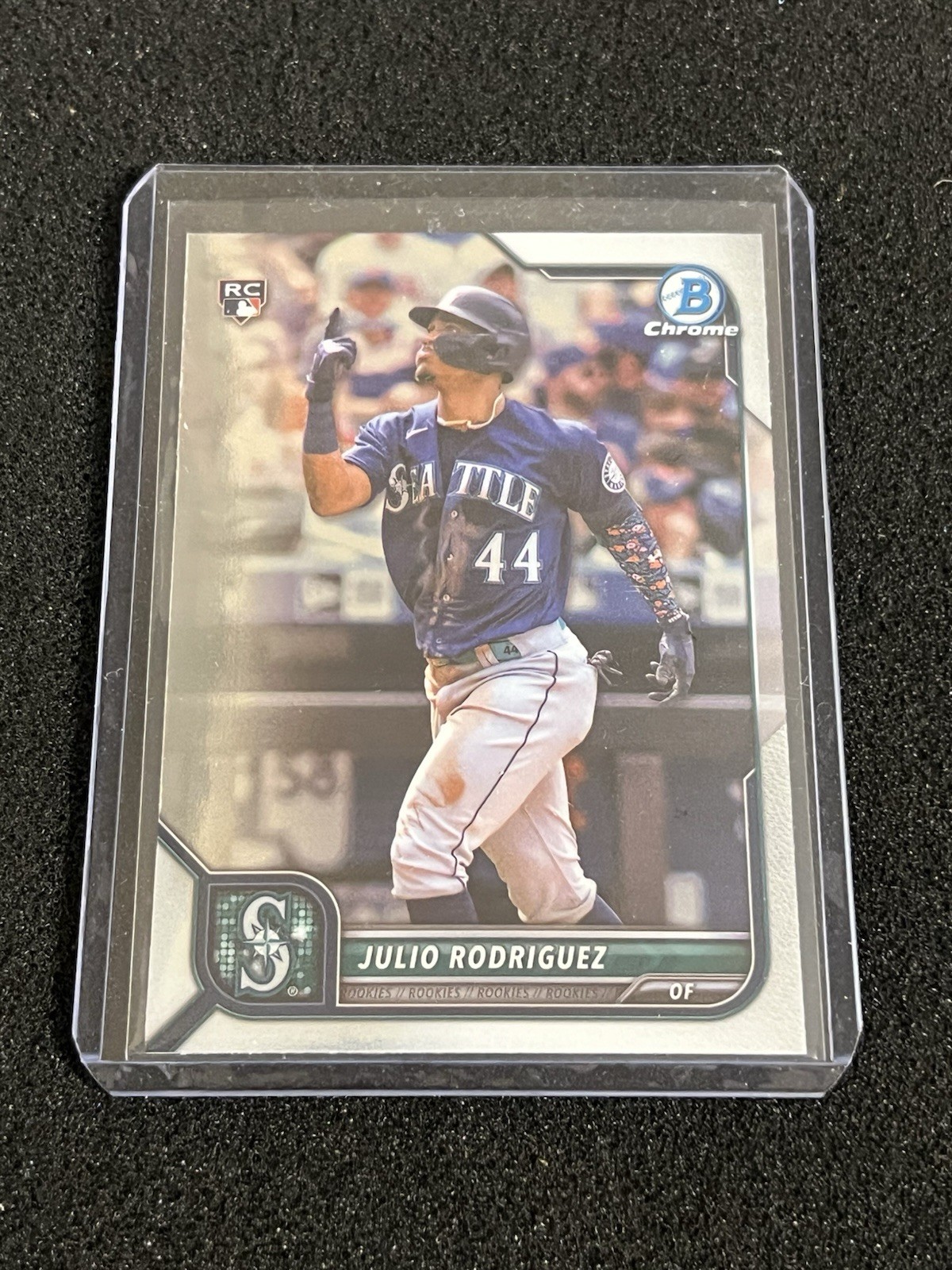 Julio Rodriguez 2022 Bowman Chrome Rookie Card #48 Mariners