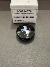 Ferrari Wheel Centre Cap Black Offical # 360 430 458 488 599 612