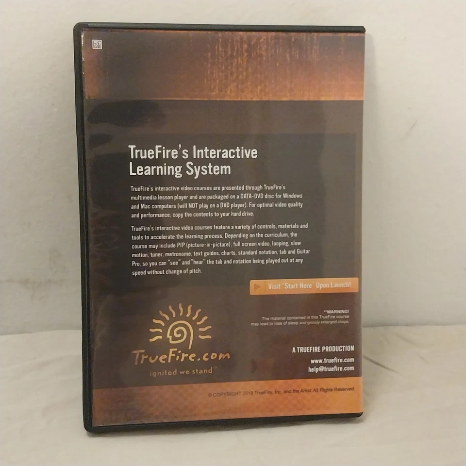 2018 Truefire Alex Skolnick's Unbound Guitar Interactive Video Masterclass GUC - Image 2 of 4