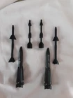 Gi Joe Cobra 1983 Skystriker parts lot: full set of missiles / rockets ORIGINAL