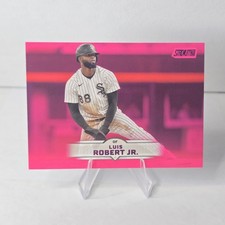 2025 Topps Stadium Club Luis Robert Jr. Pink Parallel Chicago White Sox #87