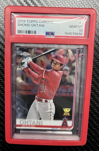 2019 Topps Chrome - Shohei Ohtani #1 Hitting PSA 10!