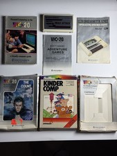 Lot Of Commodore Vic-20 Manuals/Boxes And More
