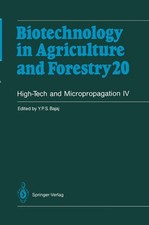 High-Tech and Micropropagation IV Springer