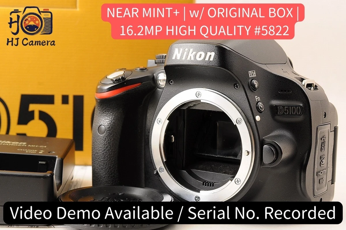 Nikon D5100 訳あり Nikon D D5100 16.2MP Digital SLR Camera - Black (Kit w/ AF-S DX VR
