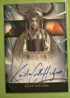 2024 Topps Star Wars Masterwork Keisha Castle-Hughes as Queen Apailana Auto
