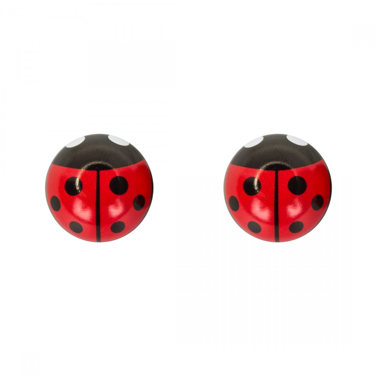 Колпачки клапанов Lady Bug Red Schrader Декоративные крышки клапанов велосипедных шин 3490₽