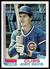 1982 Topps #508 Jody Davis NRMT+