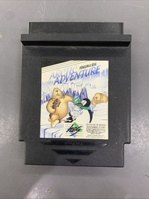 Arctic Adventure Penguin & Seal HES for NES Game Cartridge w/Cover