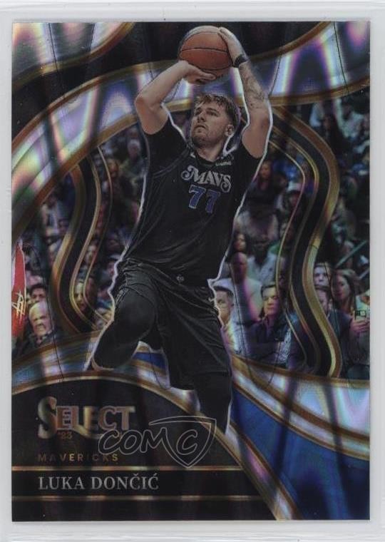 2023-24 Panini Select Courtside Tectonic Prizm Luka Doncic Luka Dončić #251 ob9