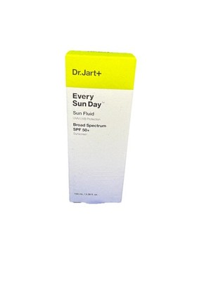 Dr.Jart Every Sun Day Sun Fluid SPF 50+ Sunscreen 100ml 3.38 oz New Sealed NIB