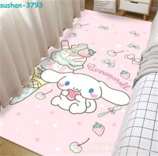 Cute Cinnamoroll Soft Area Rugs Bedroom Bathroom Floor Mats Anime Home Gifts