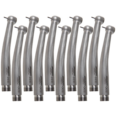 1-10Pcs NEW Clean Head Dental High Speed Handpiece Push Button 2Holes CE#