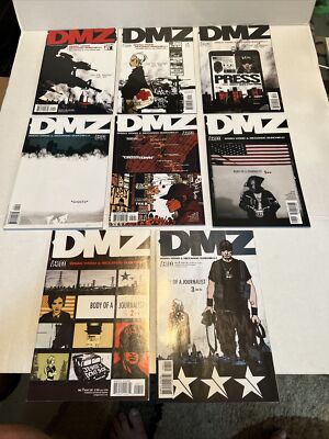 DMZ #1-8 DC/Vertigo Comics 2005 - HBO Max TV Show