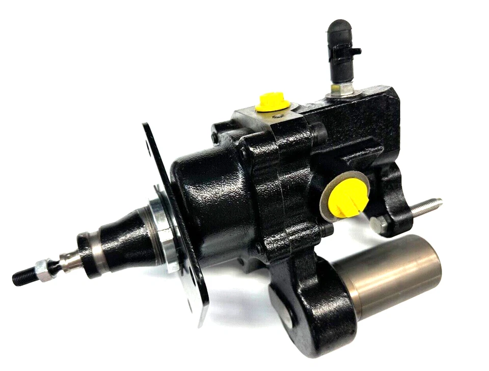 Cilindro maestro de freno hidráulico negro Wilwood + se adapta a carrocería MOPAR Dodge A B E Foto 2 de 4