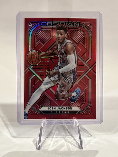 2020-21 Panini Obsidian - Electric Etch Red Flood #134 Josh Jackson🔥🔥🔥