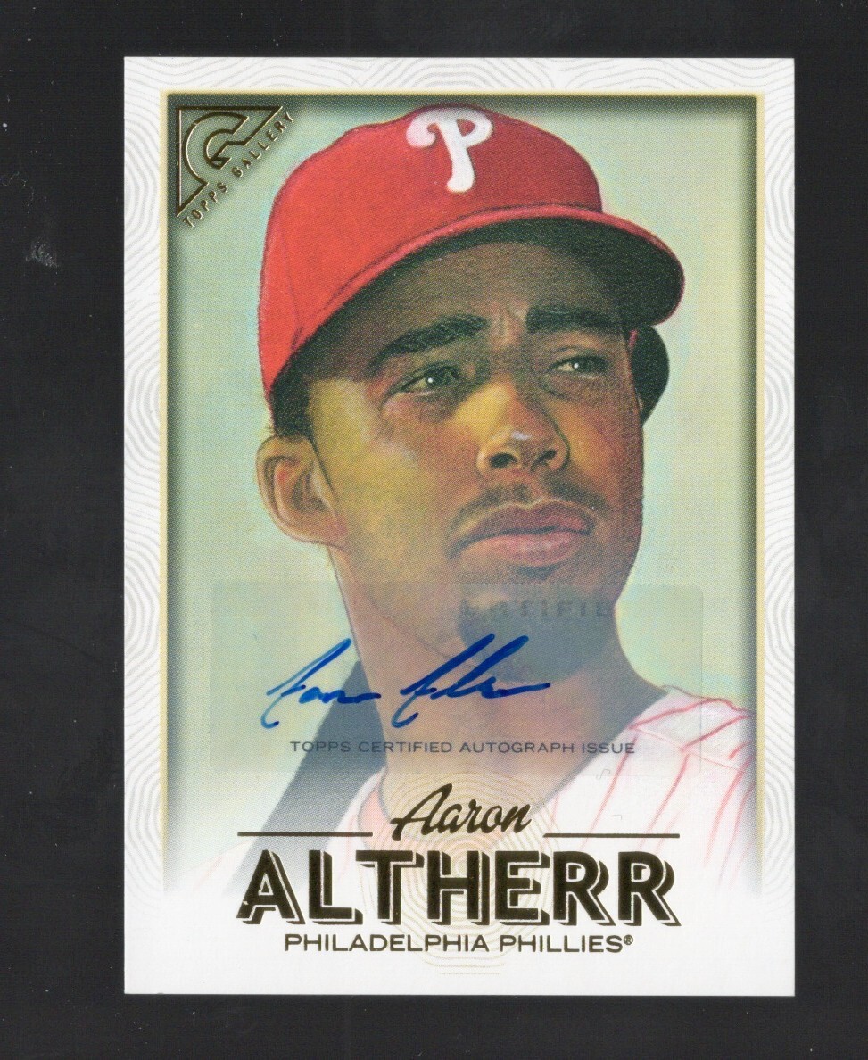 2018 Topps Gallery - Aaron Altherr #52 Autographs (AU) for sale online ...