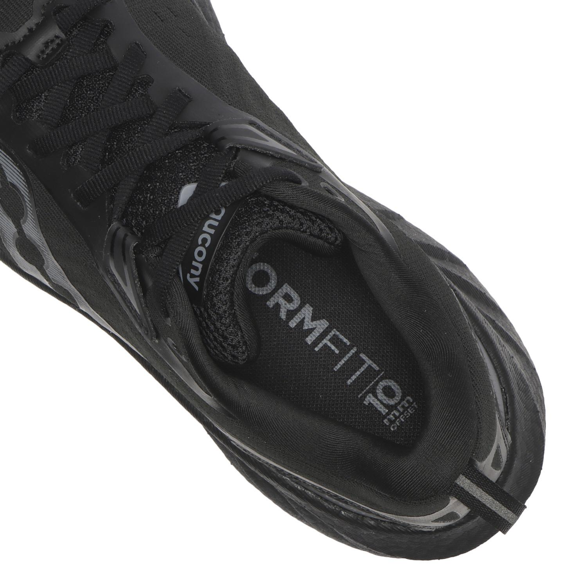 Saucony Triumph 22 Triple Black Athletic Running Shoes Mens Size 12.5 S20964-201 Men main image 3