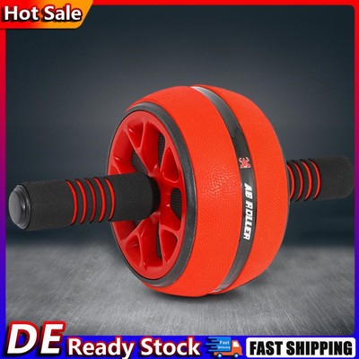 Abdominal Exercise Roller with Knee Pad Belly Training Equipment for Home Indoor