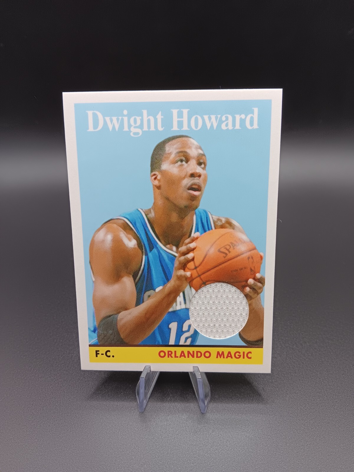 2008-09 Topps 1958-59 Variations Jersey Relics Dwight Howard #12 Orlando Magic 