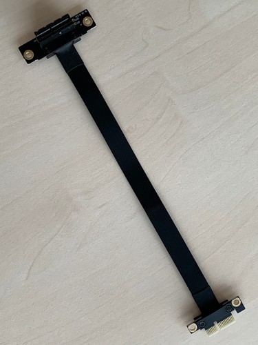 Cikuso PCIe x1 zu x1/x4/x16 Riser Verlängerungskabel
