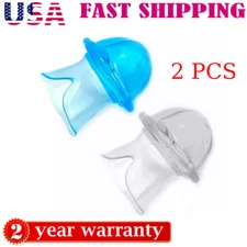 2X-Anti Snoring Sleep Aid Device Silicone Tongue Mouthpiece Snore Stopper w/Case