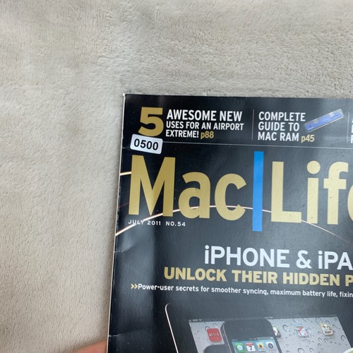 MacLife Magazine July 2011 #54 iPhone & iPad Unlock Their Hidden Powers - Imagen 3 de 3