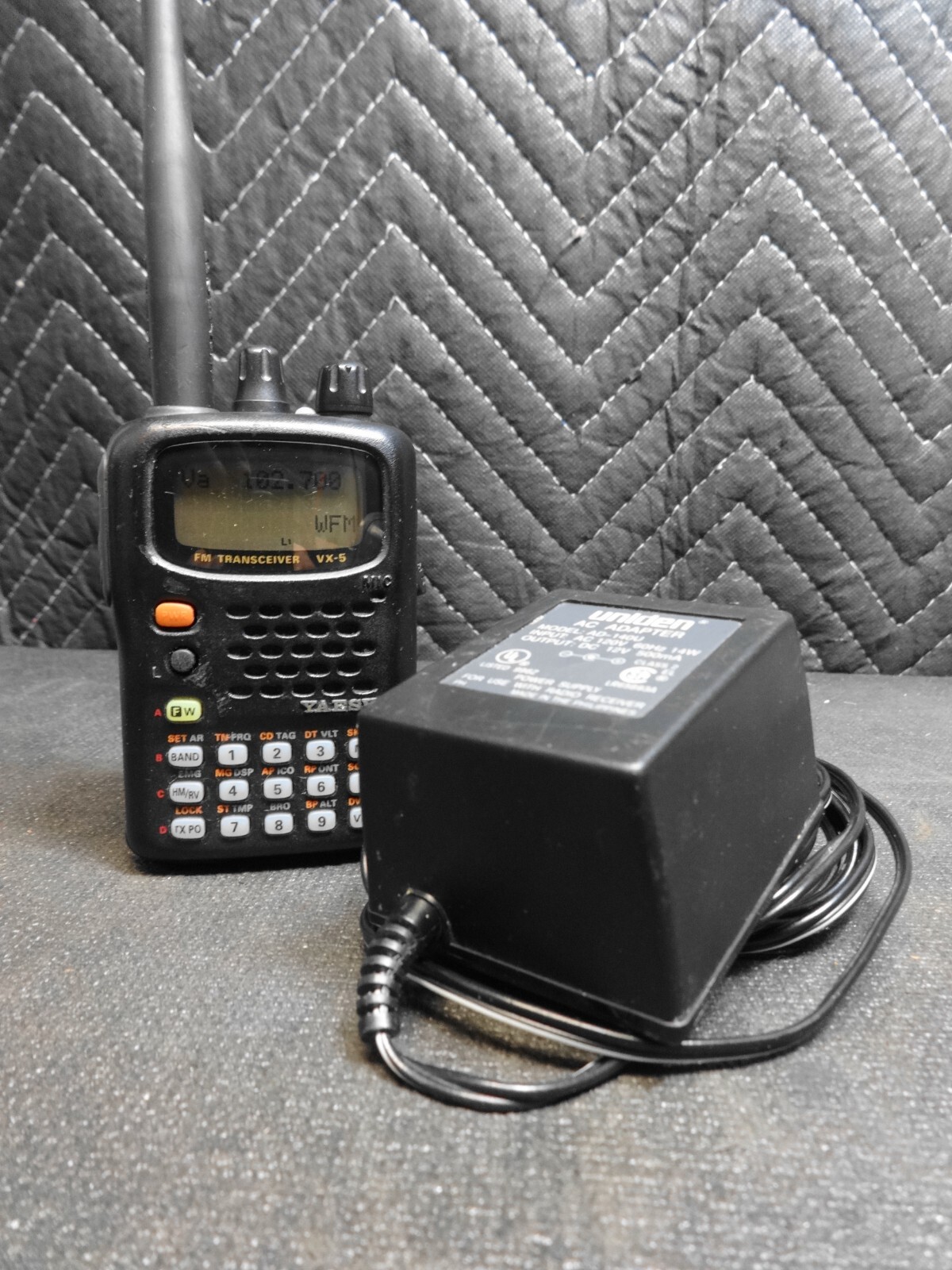 YAESU VX5 VX5R 50/144/430 TriBand HEAVY DUTY FM TRANSCEIVER VX5 eBay