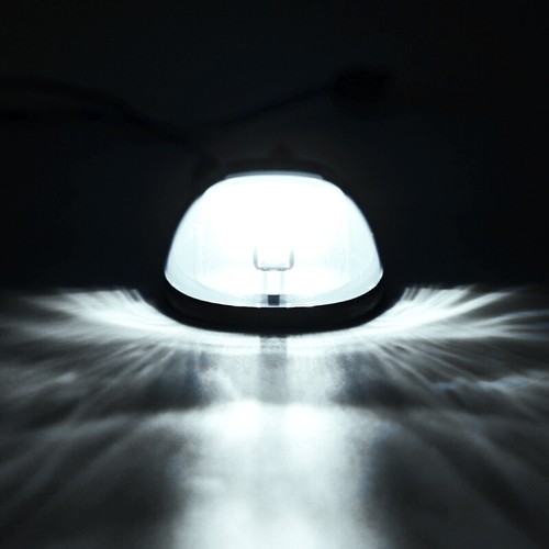 5 Stück Smoked Cab Dach Markierung Laufen Weiß LED Lichter für Pickup Truck SUV 4x4 - Bild 7 von 9