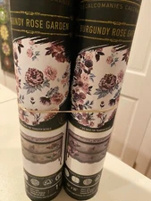 Redesign with Prima Transfer-Burgundy Rose Garden