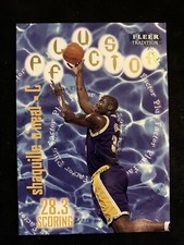 1998-99 Fleer Tradition Shaquille O'Neal Plus Factor #143 Los Angeles Lakers