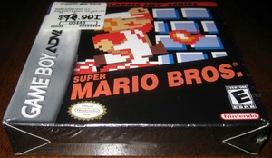 Super Mario Bros. Classic NES Series (Game Boy Advance, 2004). Brand